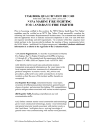 NFPA Marine Fire Fighting for Land-Based Fire Fighter Task Book - Oregon, Page 4