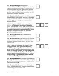 NFPA Dive Rescue Task Book - Oregon, Page 13