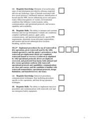 NFPA Dive Rescue Task Book - Oregon, Page 8