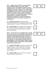 NFPA Dive Rescue Task Book - Oregon, Page 9