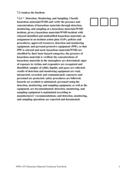 NFPA Hazardous Materials Technician Task Book - Oregon, Page 5