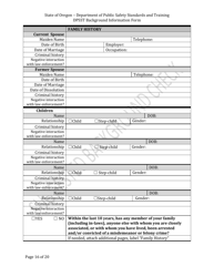 Dpsst Background Information Form - Oregon, Page 16