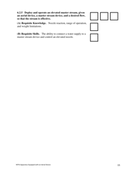 NFPA Apparatus Equipped With an Aerial Device (Aerial) Task Book - Oregon, Page 15