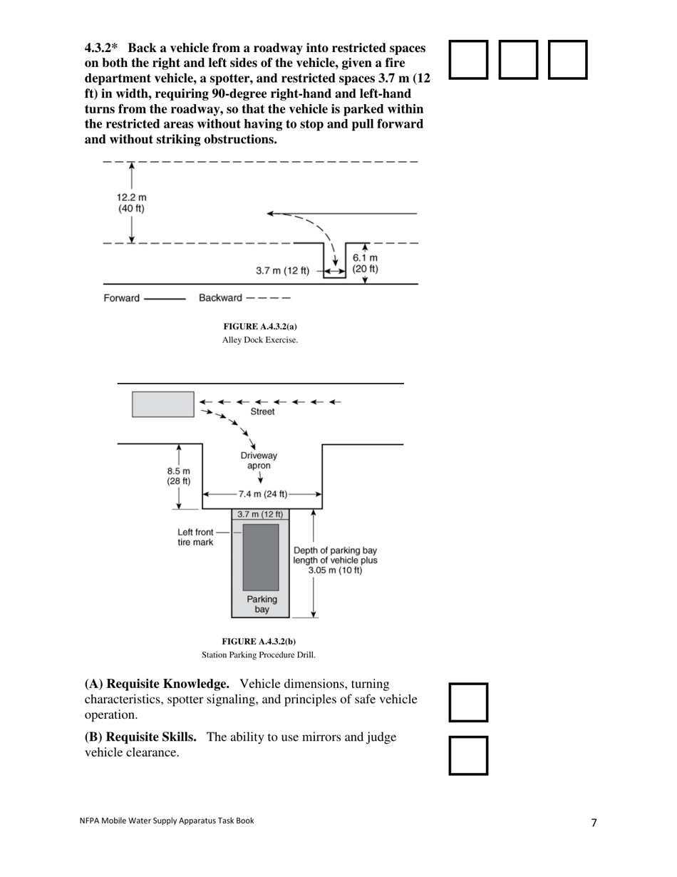 NFPA Mobile Water Supply Apparatus Task Book - Oregon, Page 7