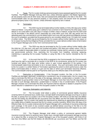 Exhibit F-7 Form Site Occupancy Agreement - Pennsylvania, Page 4