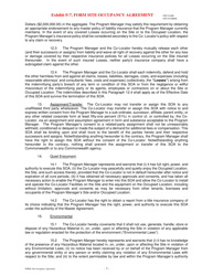 Exhibit F-7 Form Site Occupancy Agreement - Pennsylvania, Page 5