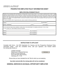 Application for Vacancy - Pennsylvania, Page 2