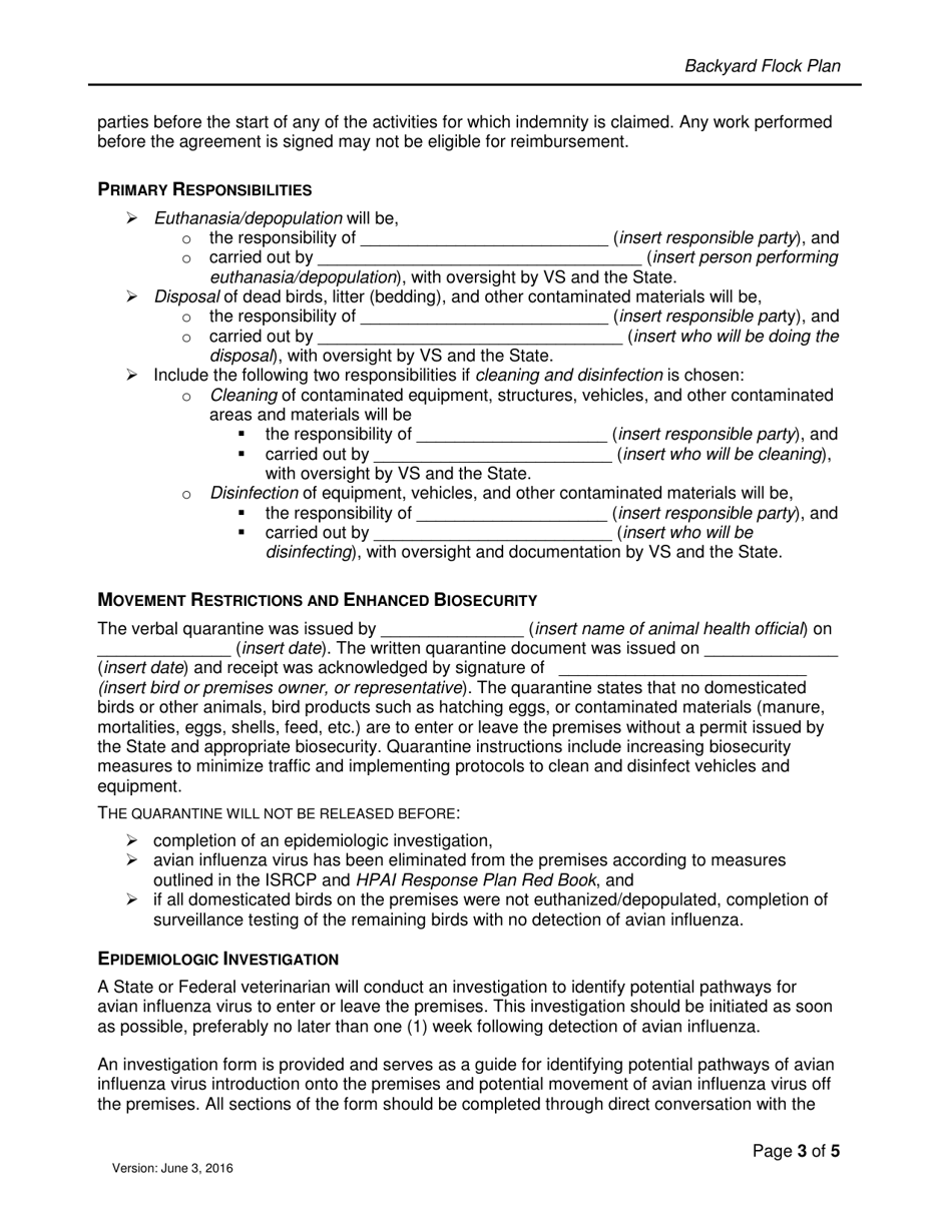 Backyard Flock Plan, Page 3