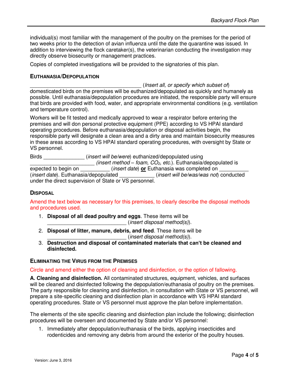 Backyard Flock Plan, Page 4