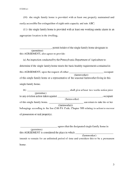 Agreement for Single Family Home Seasonal Farm Labor - Pennsylvania, Page 3