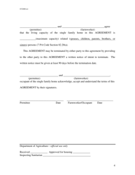 Agreement for Single Family Home Seasonal Farm Labor - Pennsylvania, Page 4