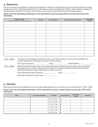 Form PA600 WD (AS) Application for Medical Assistance for Workers With Disabilities - Pennsylvania, Page 5