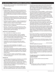 Formulario PA600 WD-S Solicitud De Asistencia Medica Para Trabajadores Con Discapacidades - Pennsylvania (Spanish), Page 10