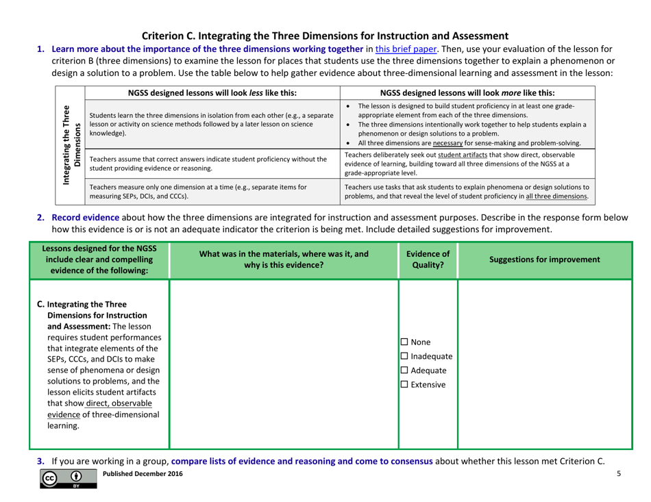 Ngss Lesson Screener - Rhode Island, Page 5