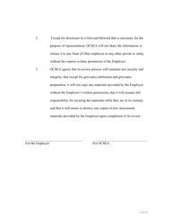 Information Sharing Agreement - Proficiency Tests/Assessments - Ohio, Page 2