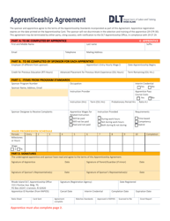 Apprenticeship Agreement - Rhode Island