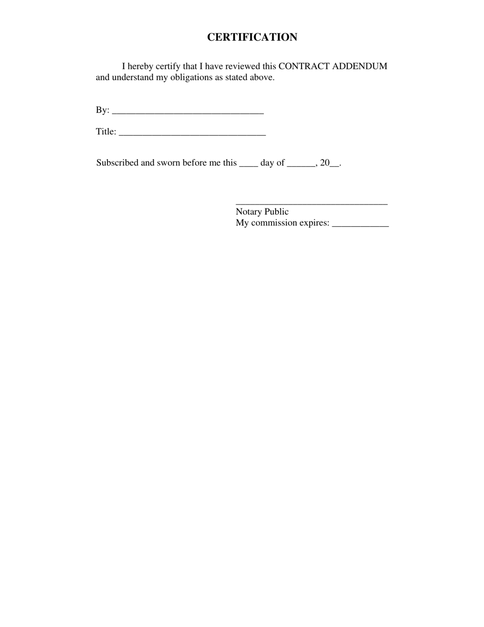 Proposed Prevailing Wage Contract Addendum for Municipalities - Rhode Island, Page 3