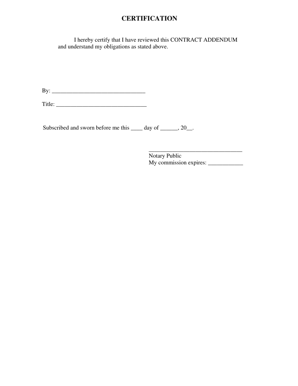 Proposed Prevailing Wage Contract Addendum for State / Quasi - Rhode Island, Page 3