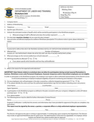 Workshare Application Packet - Rhode Island, Page 3