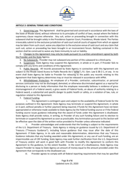 Medicaid Pediatric Primary Care Rate Supplement Program Financial Agreement and Attestations - Rhode Island, Page 3