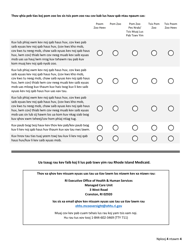 Rhode Island Medicaid Member Survey - Rhode Island (Hmong), Page 4