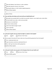 Rhode Island Medicaid Member Survey - Rhode Island, Page 3