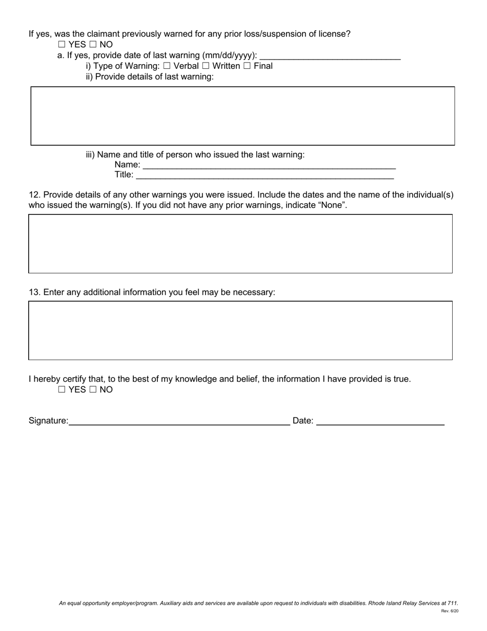 Discharge: Other - Rhode Island, Page 3