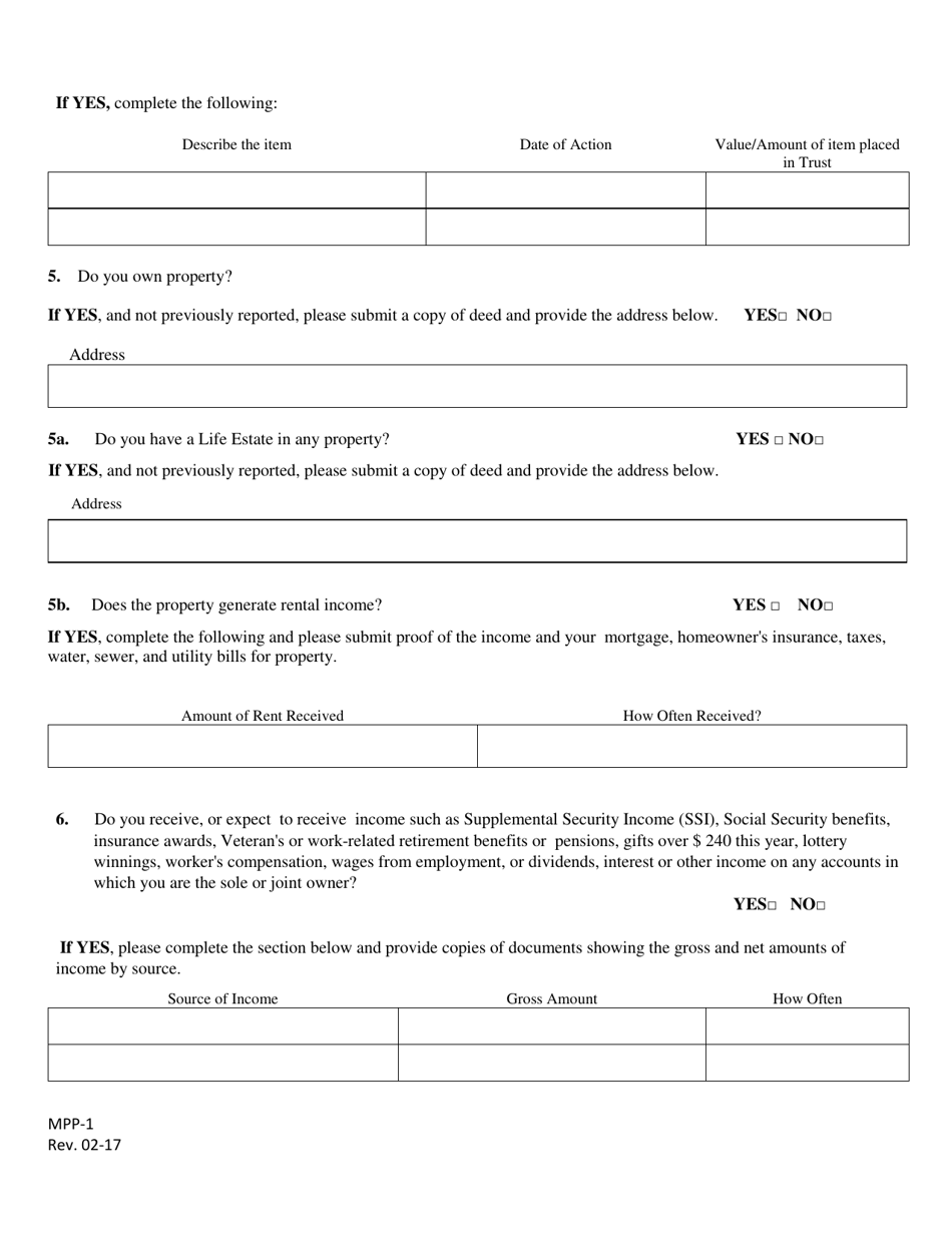 Form MPP-1 Medicare Premium Payment (Mpp) Form - Rhode Island, Page 3