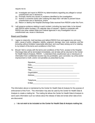Release Assurances Form - Rhode Island, Page 3