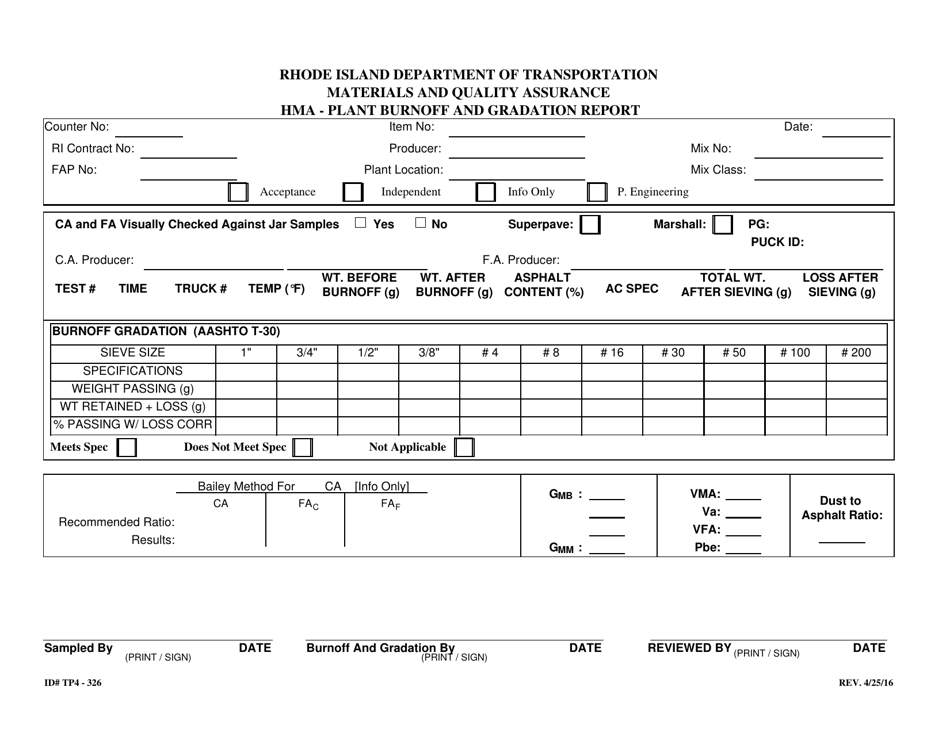 Form 326 TP4 Fill Out Sign Online And Download Fillable PDF Rhode form-326-tp4-fill-out-sign-online-and-download-fillable-pdf-rhode