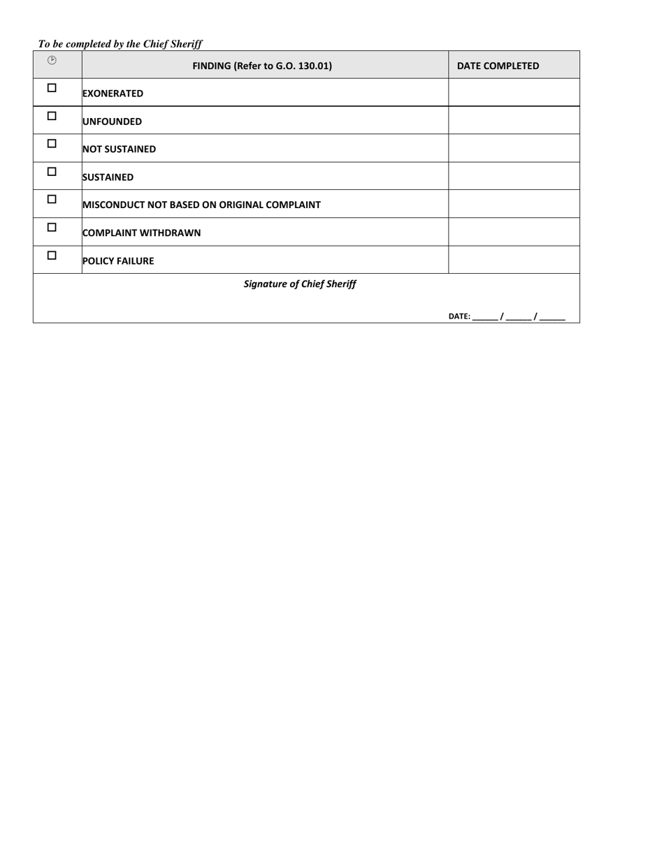 Appendix B Citizen Complaint Reporting Form - Rhode Island, Page 4