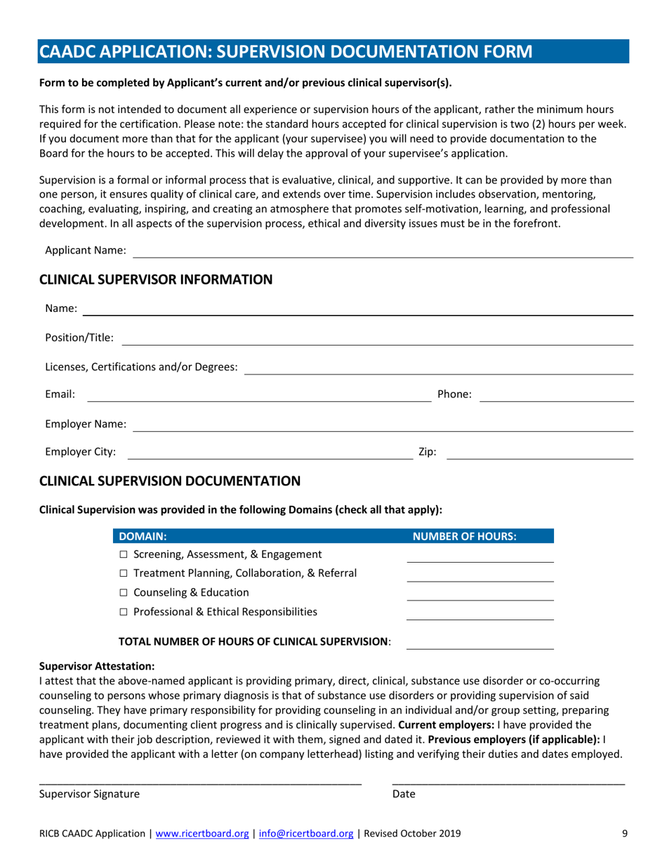 Caadc Application - Rhode Island, Page 9