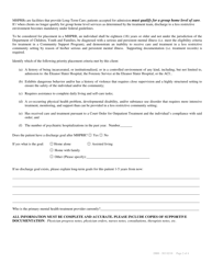 Form DBH-303 Application for Admission - Rhode Island, Page 2