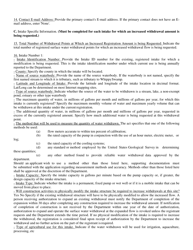 DHEC Form 2763 Application to Modify Existing Agricultural Surface Water Withdrawal Registration - South Carolina, Page 4