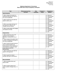 Form MSRM140143.01 Attachment C Basic Cma Initial/Annual Competency Verification - Oklahoma, Page 3