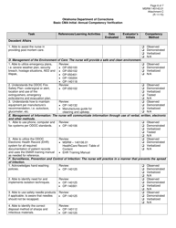 Form MSRM140143.01 Attachment C Basic Cma Initial/Annual Competency Verification - Oklahoma, Page 6