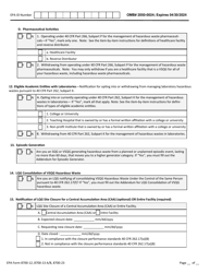 EPA Form 8700-12 (8700-13 A/B; 8700-23) Rcra Subtitle C Site Identification Form, Page 5