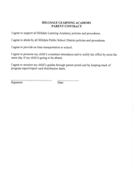 Hilldale Learning Academy Student Data Form - Oklahoma, Page 2