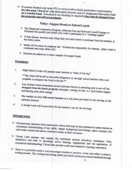Blackwell High School Alternative School Student Manual - Oklahoma, Page 6