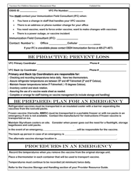 Oklahoma Vaccines for Children Emergency Management Plan - Fill Out ...