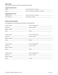 Community Residential Care Facility Administrator-In-intraining Application - South Carolina, Page 4