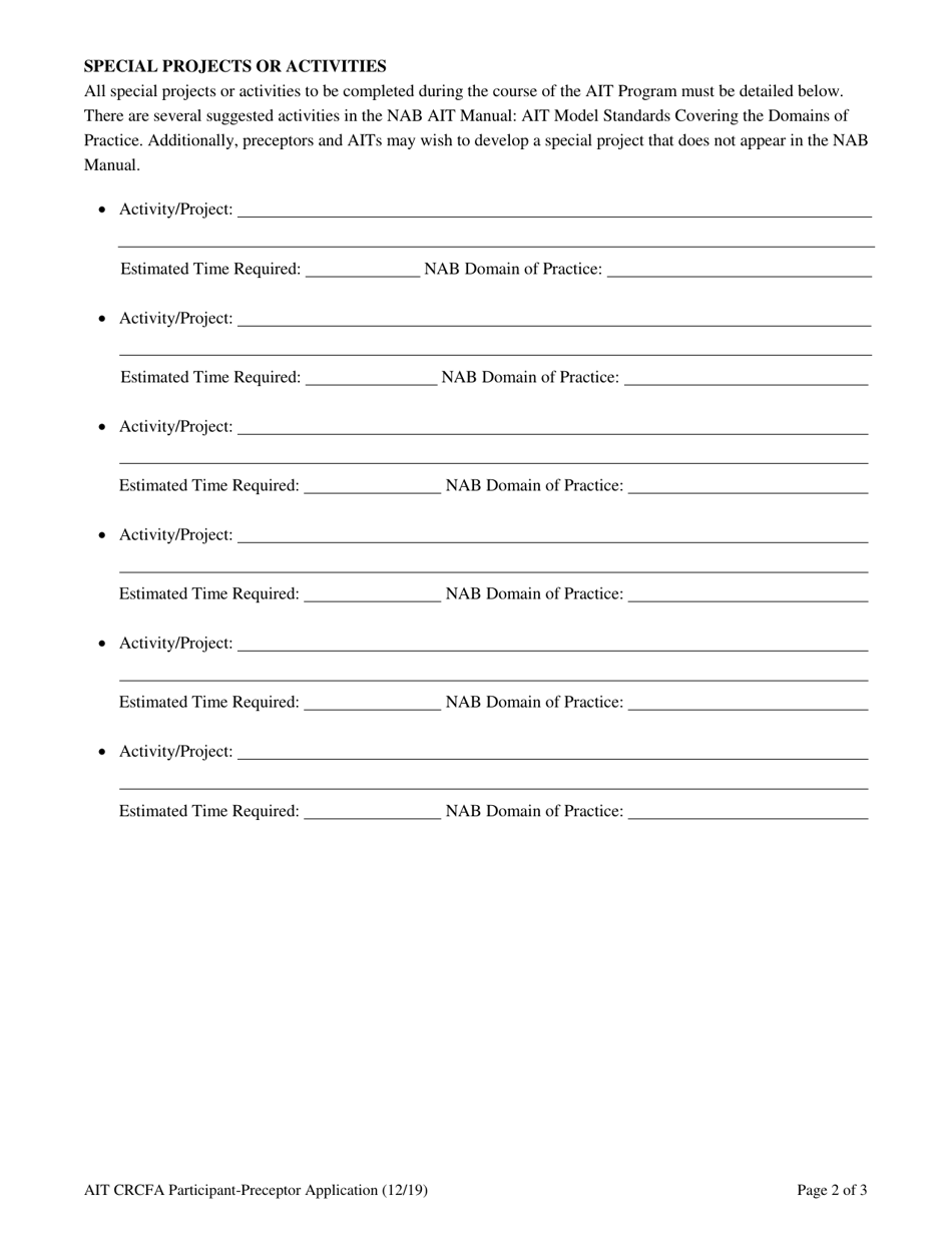 Community Residential Care Facility Administrator-In-intraining Application - South Carolina, Page 9