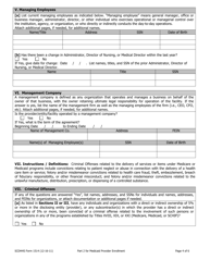 DHHS Form 1514 Disclosure of Ownership and Control Interest Statement - South Carolina, Page 5