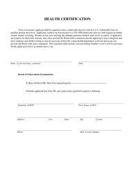 Student Permit Application - South Carolina, Page 6