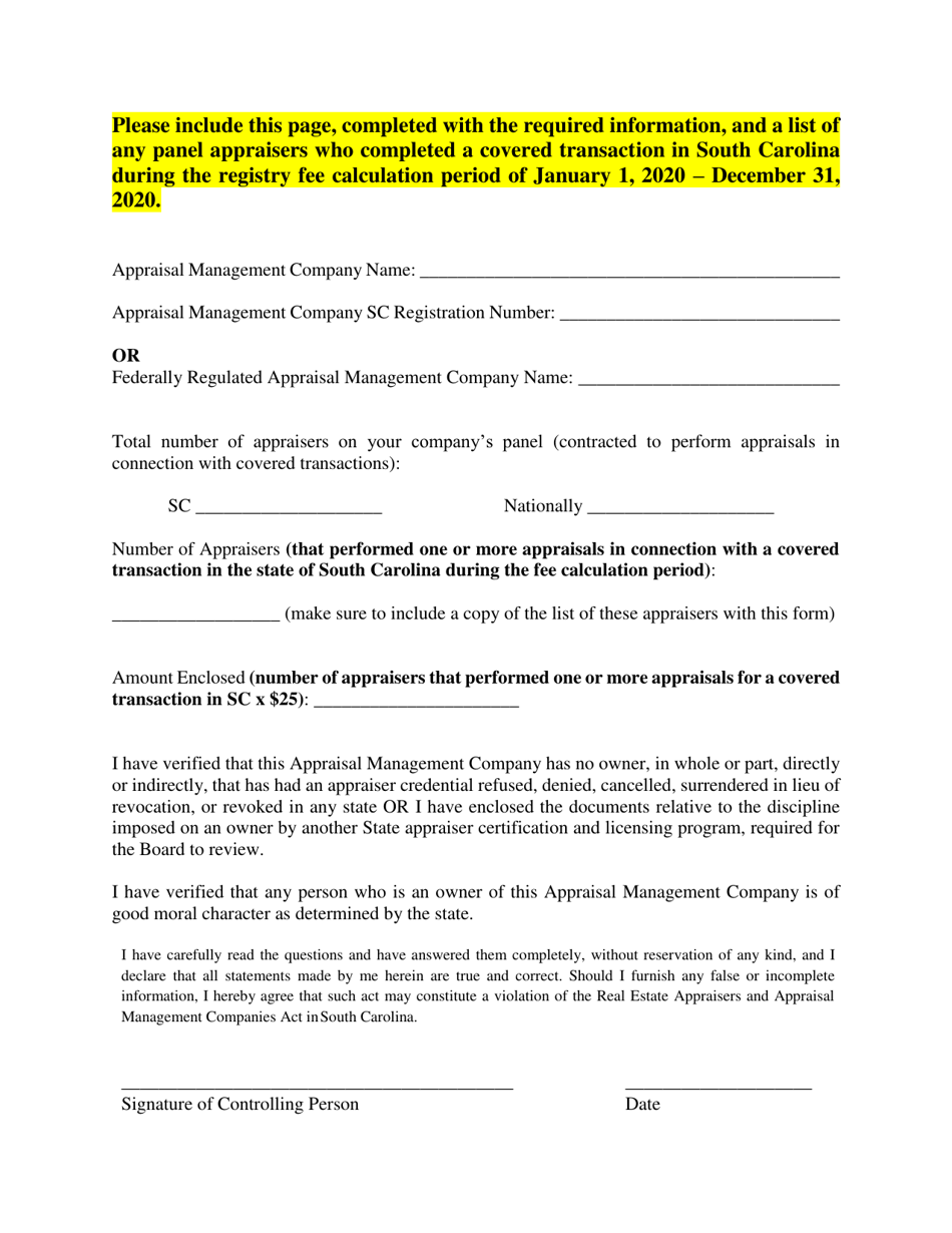 National Register Letter - South Carolina, Page 3