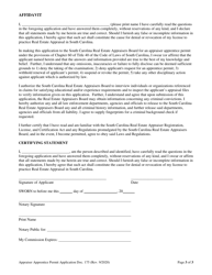 Form DOC175 Appraiser Apprentice License Application - South Carolina, Page 3