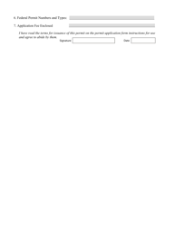 Wildlife Scientific Collection Permit Application Form - South Carolina, Page 3