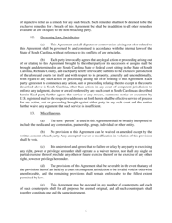 Confidentiality Agreement - South Carolina, Page 6