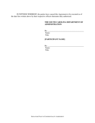Confidentiality Agreement - South Carolina, Page 8
