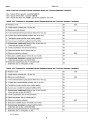 Form SC SCH.TC-62 Preceptor Credit - South Carolina, Page 3